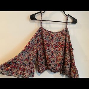 Off the Shoulder Crop Top